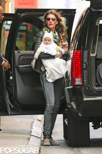 Gisele and Tom Reunite For a Family-Filled Weekend in NYC Gisele and Tom Reunite For a Family-Filled Weekend in NYC