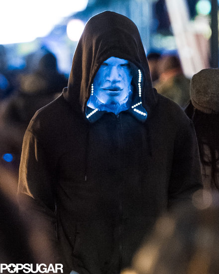 Jamie Foxx as Electro in The Amazing Spider-Man 2. Jamie Foxx as Electro in The Amazing Spider-Man 2.