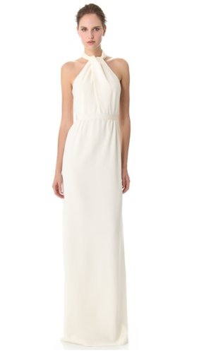 This Giambattista Valli cross front gown ($2,395) is made for the fashion-forward girl who has a minimalistic aesthetic. We envision it really coming to life with sparkly jewels.
This Giambattista Valli cross front gown ($2,395) is made for the fashion-forward girl who has a minimalistic aesthetic. We envision it really coming to life with sparkly jewels.