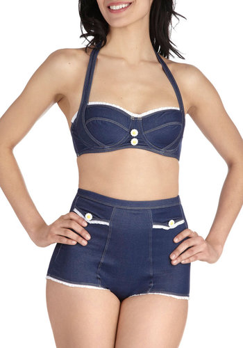 Lucy B. Fave Denim Swimmies Two Piece