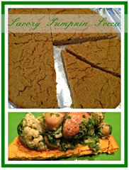 Savory Pumpkin Socca