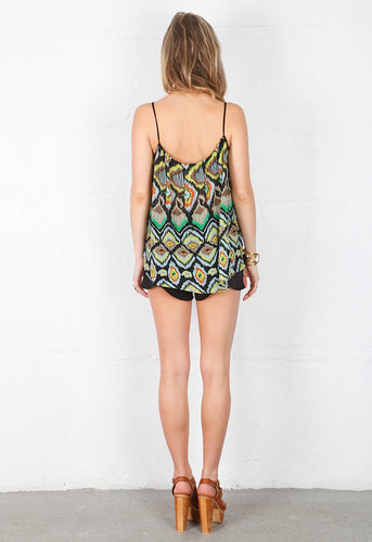 Journey Tank in African Ikat - by Sam & Lavi