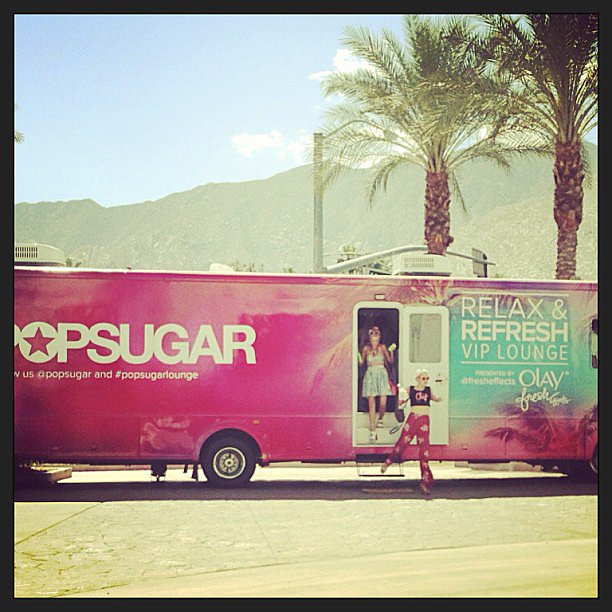 Hello, Coachella!
Source: Instagram user kelbel147 Hello, Coachella!
Source: Instagram user kelbel147