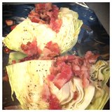 Cabbage wedges