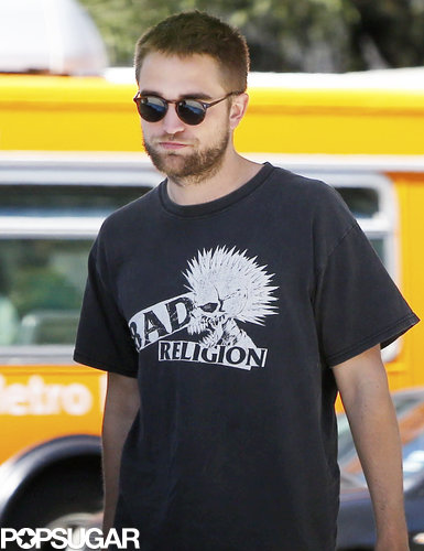 Robert Pattinson Gets Cute With His Pup During an Outing With Kristen Stewart Robert Pattinson Gets Cute With His Pup During an Outing With Kristen Stewart