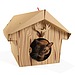 Cardboard Canadian Cabin For Fluffy Critters