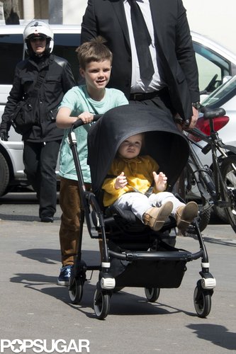 Victoria Beckham Joins Her Family in Paris Victoria Beckham Joins Her Family in Paris