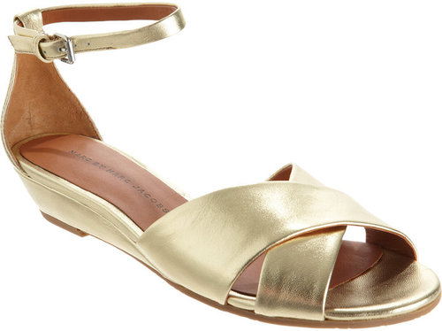 Marc by Marc Jacobs Criss-Cross Wedge Sandal