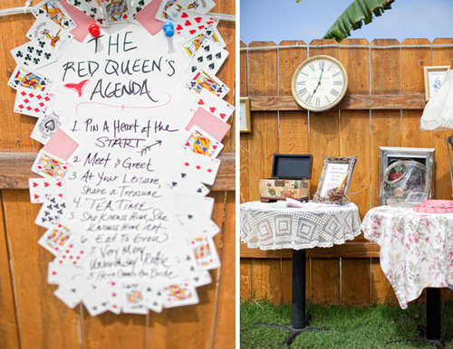 Mad Hatter Tea Party
Photo by Bryan Miller via Green Wedding Shoes
Mad Hatter Tea Party
Photo by Bryan Miller via Green Wedding Shoes