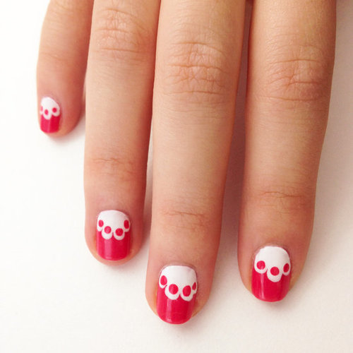 This lace-inspired nail art is a fun and feminine take on the moon manicure. Plus, it's a lot easier to DIY than it looks.
This lace-inspired nail art is a fun and feminine take on the moon manicure. Plus, it's a lot easier to DIY than it looks.
