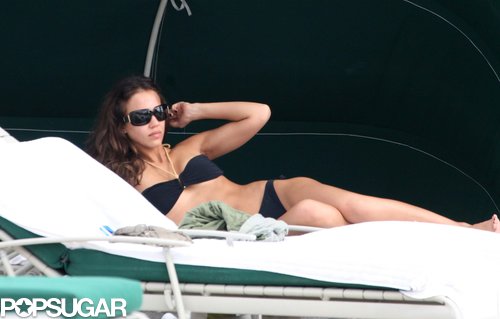 Jessica Alba spent New Year's Eve 2006 on the South Beach shore.
Jessica Alba spent New Year's Eve 2006 on the South Beach shore.