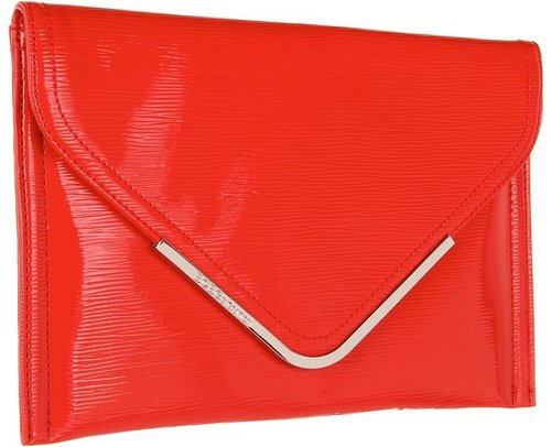 BCBGeneration - Beverly Envelope Clutch (Brick) - Bags and Luggage