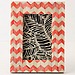Anthropologie Chevron Frame