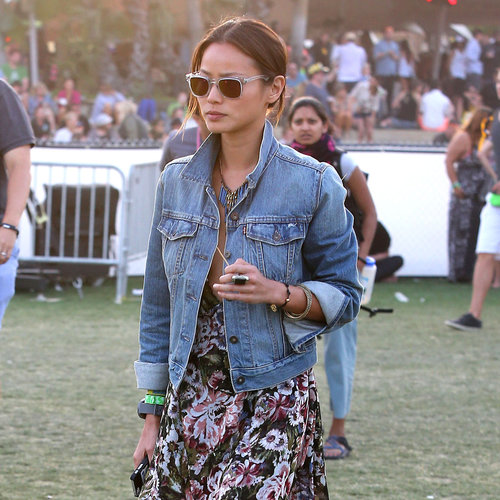 Celebrities Wearing Denim Jackets