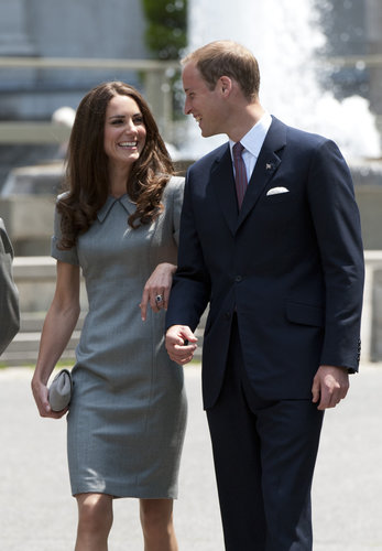 Prince William and Kate Middleton kept close during an appearance in Canada in July 2011.
Prince William and Kate Middleton kept close during an appearance in Canada in July 2011.