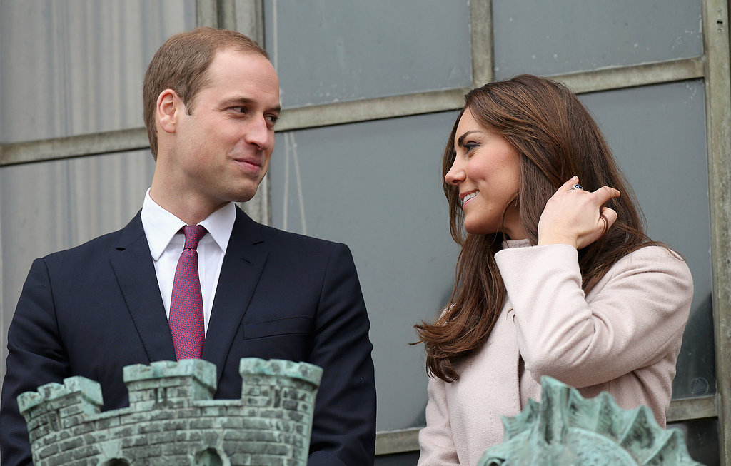 Kate and Prince William glanced lovingly at each other during an official visit to Cambridge, England, in November 2012.
Kate and Prince William glanced lovingly at each other during an official visit to Cambridge, England, in November 2012.