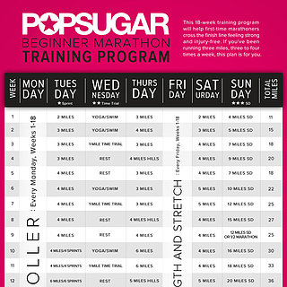 Beginner Marathon Training Plan