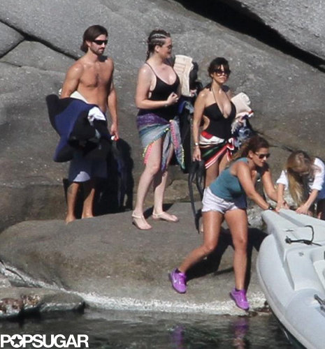 Kim, Kourtney, and Khloe Have a Greek Getaway With Their Family Kim, Kourtney, and Khloe Have a Greek Getaway With Their Family