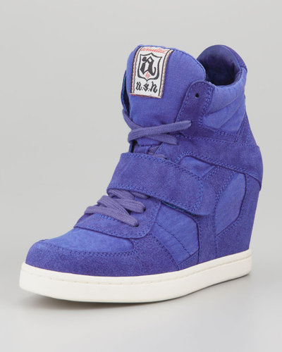 Ash Cool Lace-Up Hidden Wedge Sneaker