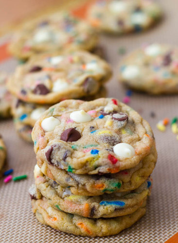 Cake Batter Chocolate Chip Cookies Cake Batter Chocolate Chip Cookies