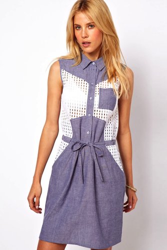 I'll be kicking my chambray love affair into overdrive with this ASOS shirtdress ($63). I plan on working it with white laceless oxfords and a floral varsity jacket for an outdoor music festival.
— Mandi Villa
I'll be kicking my chambray love affair into overdrive with this ASOS shirtdress ($63). I plan on working it with white laceless oxfords and a floral varsity jacket for an outdoor music festival.
— Mandi Villa