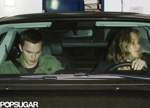 Nicholas Hoult and Jennifer Lawrence got into her car.
Nicholas Hoult and Jennifer Lawrence got into her car.