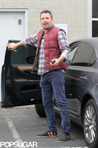 Ben Affleck Smiles While Scraping By on $1.50 a Day Ben Affleck Smiles While Scraping By on $1.50 a Day