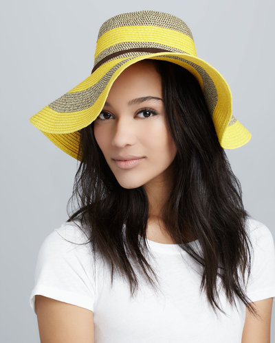 Summer is near, and I can already picture myself relaxing on the beach wearing this fun Michael Stars Deep Shade Hat ($58). Its bold stripes are colorful and stylish, but most importantly, it'll keep this pale redhead from catching too many of the sun's rays.
— Jen Michalski
Summer is near, and I can already picture myself relaxing on the beach wearing this fun Michael Stars Deep Shade Hat ($58). Its bold stripes are colorful and stylish, but most importantly, it'll keep this pale redhead from catching too many of the sun's rays.
— Jen Michalski