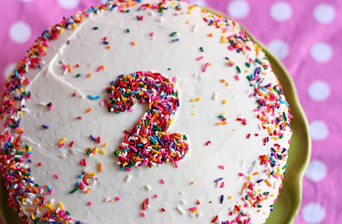 Sprinkle Cake Topper Sprinkle Cake Topper