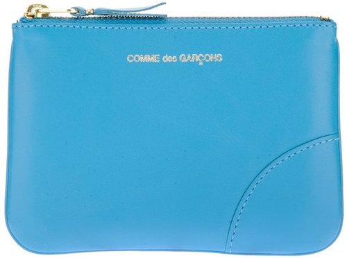 This Comme des Garcons Logo Zip Purse ($78) may be simple, but the gorgeous blue hue and gold hardware pack a stylish punch.
This Comme des Garcons Logo Zip Purse ($78) may be simple, but the gorgeous blue hue and gold hardware pack a stylish punch.