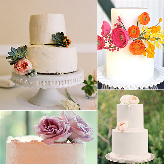 Sweet and Simple: 25 Wedding Cakes For the Minimalist Couple Sweet and Simple: 25 Wedding Cakes For the Minimalist Couple