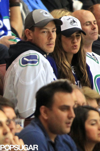 Cory Monteith and Lea Michele attended the NHL Playoffs.
Cory Monteith and Lea Michele attended the NHL Playoffs.