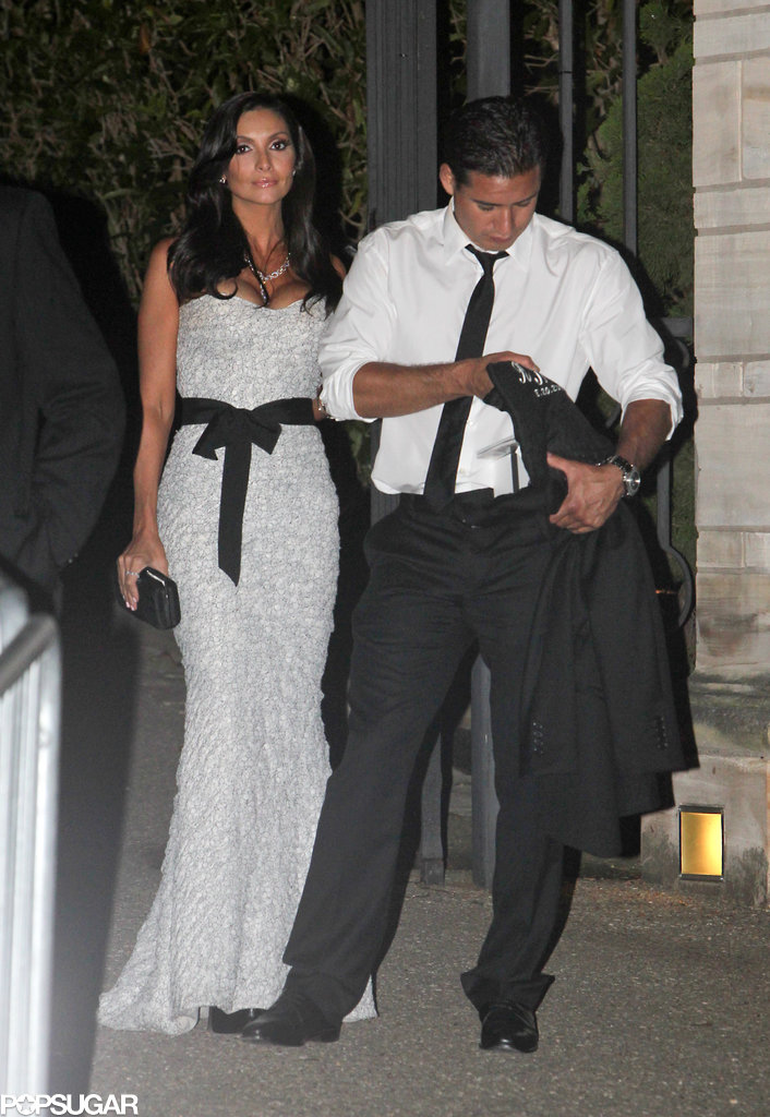 Mario Lopez and Courtney Mazza celebrated well into the night at Kim Kardashian and Kris Humphries's Montecito, CA, wedding in August 2011.
Mario Lopez and Courtney Mazza celebrated well into the night at Kim Kardashian and Kris Humphries's Montecito, CA, wedding in August 2011.