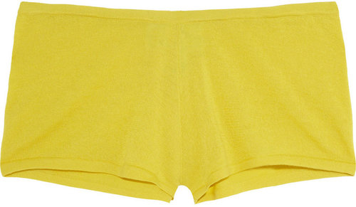 Madeleine Thompson Cashmere micro shorts