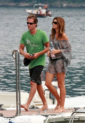 Rande Gerber and Cindy Crawford sent time by the water at Lake Como while staying with George Clooney in August 2009.
Rande Gerber and Cindy Crawford sent time by the water at Lake Como while staying with George Clooney in August 2009.