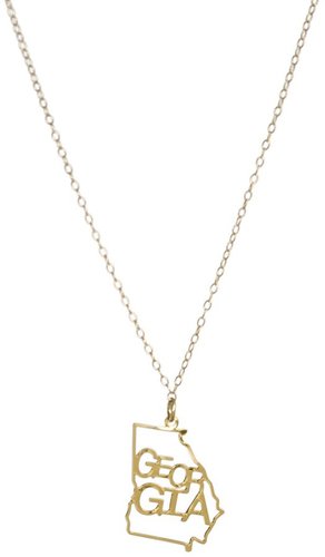Kris Nations Georgia State Pride Necklace