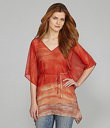 Nurture Short-Sleeve Printed Tunic