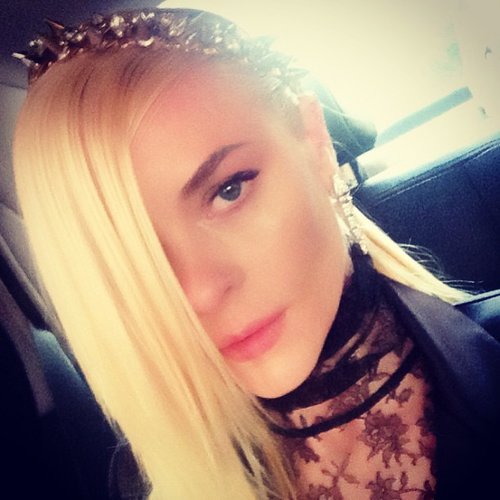 Jaime King rocked a studded headband and lace high-neck dress.
Source: Instagram user jaime_king
Jaime King rocked a studded headband and lace high-neck dress.
Source: Instagram user jaime_king