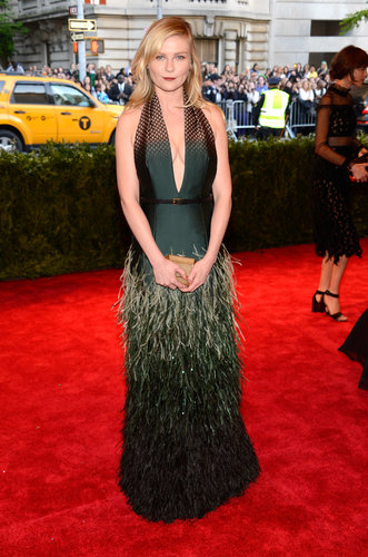 Kirsten Dunst at the Met Gala 2013.
Kirsten Dunst at the Met Gala 2013.