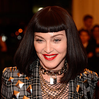 Met Gala Beauty Madonna's Dark Blunt Bob