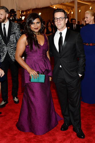 Mindy Kaling and BJ Novak at the Met Gala 2013.
Mindy Kaling and BJ Novak at the Met Gala 2013.