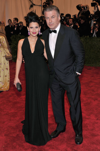 Pregnant Hilaria Thomas and her husband, Alec Baldwin, stopped for a photo op.
Pregnant Hilaria Thomas and her husband, Alec Baldwin, stopped for a photo op.