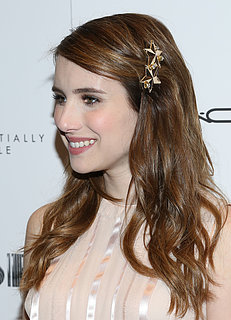 Emma Roberts' Star Hair Clip at Great Gatsby Screening