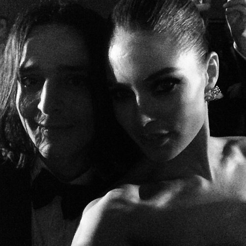 Doutzen Kroes snapped a photo of herself and her designer date, Olivier Theyskens.
Source: Instagram user doutzenkroes1
Doutzen Kroes snapped a photo of herself and her designer date, Olivier Theyskens.
Source: Instagram user doutzenkroes1
