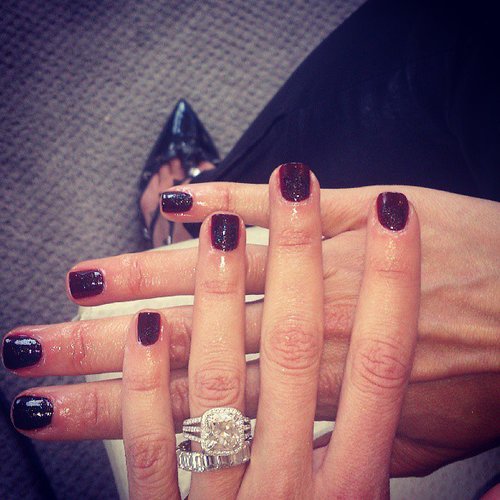 The lovely Katie Hughes of Butter London works on Guliana Rancic's nails for the Met Gala.
Source: Instagram user katiejanehuges
The lovely Katie Hughes of Butter London works on Guliana Rancic's nails for the Met Gala.
Source: Instagram user katiejanehuges