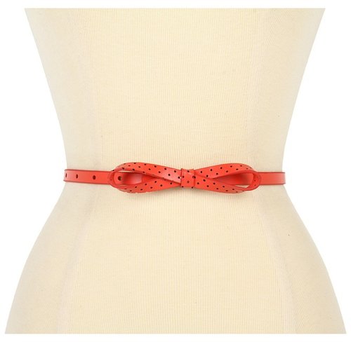 Lodis Accessories - Catalina Skinny Bow High Waist Belt (Ocean) - Apparel