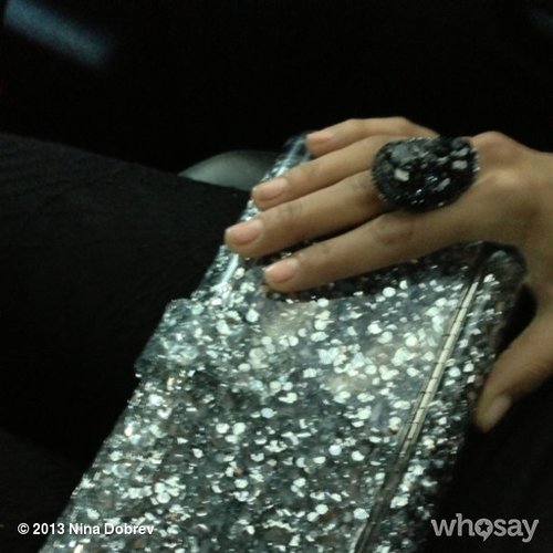 Nina Dobrev gave us a glimpse of her Kimberly McDonald ring and Edie Parker clutch.
Source: Nina Dobrev on WhoSay
Nina Dobrev gave us a glimpse of her Kimberly McDonald ring and Edie Parker clutch.
Source: Nina Dobrev on WhoSay