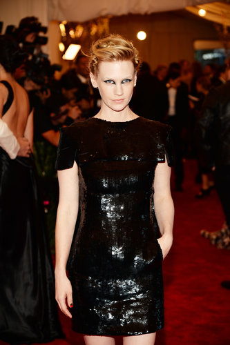 January Jones at the Met Gala 2013.
January Jones at the Met Gala 2013.
