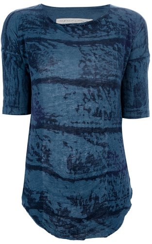 Raquel Allegra basic tie-dye tee