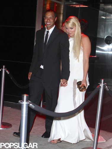 Lindsey Vonn and Tiger Woods were all smiles at the Met Gala afterparty together.
Lindsey Vonn and Tiger Woods were all smiles at the Met Gala afterparty together.